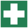 Segnale ISO 7010 E003: Pronto soccorso