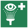 Segnale ISO 7010 E011: Doccia lavaocchi