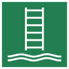 Segnale ISO 7010 E053: Scala di imbarco