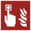Segnale ISO 7010 F005: Rivelatore di incendio