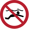 Segnale ISO 7010 P050: Vietato fare snorkeling