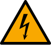 Segnale ISO 7010 W012: Pericolo tensione elettrica