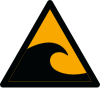 Segnale ISO 7010 W056: Pericolo area a rischio tsunami